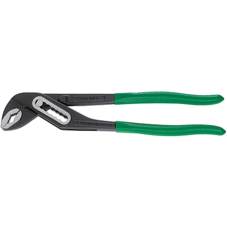 Waterpump Plier L.302mm Max.jaw Opening 45mm Head Black Lacquered, Jaws Polished Handles